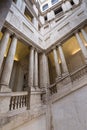 The famous staircase by Bernini of the palazzo Barberini in Rome